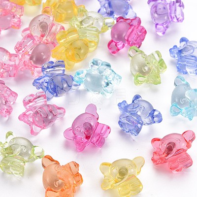 Transparent Acrylic Beads X-TACR-S154-48B-1