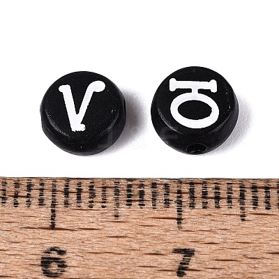 Opaque Acrylic Beads SACR-Q001-13C-1