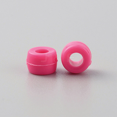 Opaque Plastic Beads KY-WH0046-60G-1