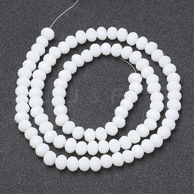Opaque Solid Color Glass Beads Strands LS-EGLA-A034-P2mm-D01-1