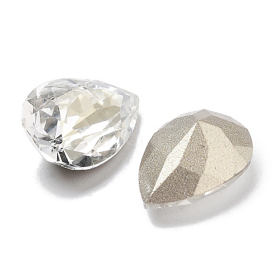 K9 Glass Rhinestone Cabochons GLAA-H034-03D-001SS-1