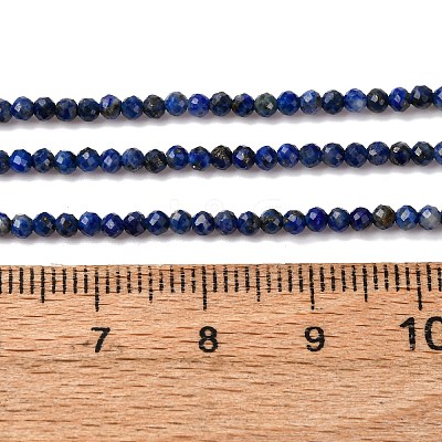 Natural Lapis Lazuli Beads Strands X-G-D165-B-2mm-1