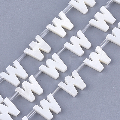 Freshwater Shell Beads X-SHEL-T012-59W-1