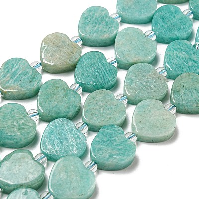 Natural Amazonite Beads Strands G-G072-D01-01-1