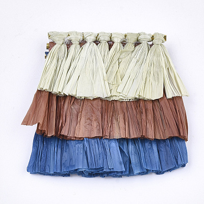Raffia Tassel Pendant Decoration FIND-T023-13-1