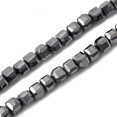Synthetic Terahertz Stone Beads Strands G-H327-L03-02-1