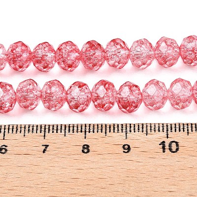 Transparent Glass Beads Strands X-GLAA-T023-8mm-A13-1