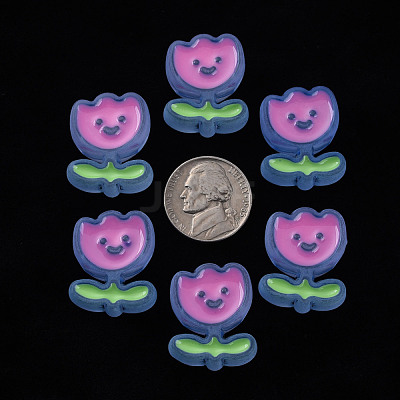 Transparent Acrylic Beads X-MACR-S374-03B-04-1