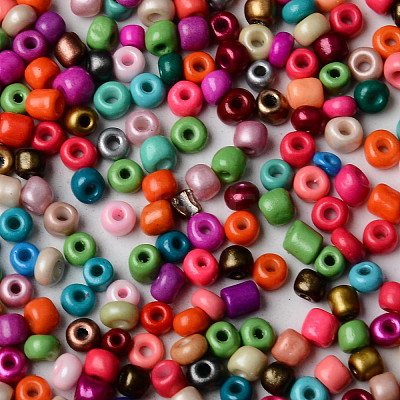 6/0 Glass Seed Beads SEED-R051-03C-1