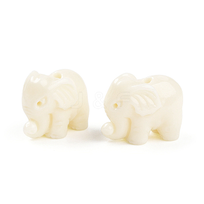 Dyed Elephant Synthetic Coral Beads CORA-S002-03-1