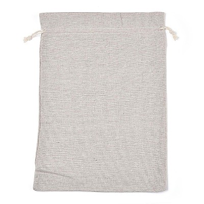 Cotton Cloth Packing Pouches Drawstring Bags ABAG-R011-25X35-01-1