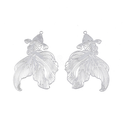 201 Stainless Steel Pendants X-STAS-N102-24P-1