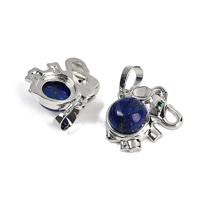Natural Lapis Lazuli(Dyed) Pendants G-I374-A-P20-1