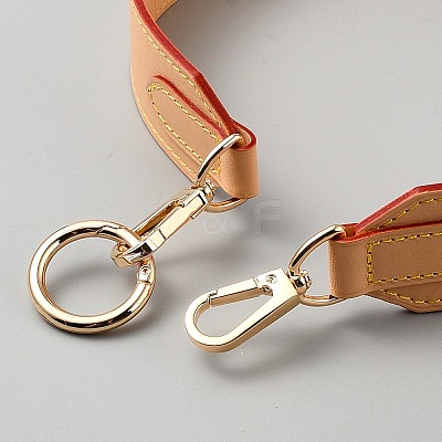 Double Face Cowhide Leather Long Bag Straps PURS-WH20001-02G-01-1