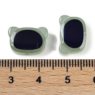 Two Tone Glass Mood Beads GLAA-Z007-09E-1