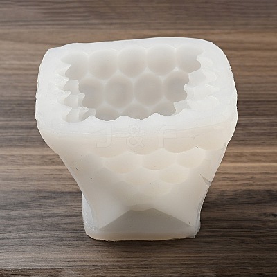 DIY Pyramid Bubble Candle Food Grade Silicone Molds LS-DIY-G063-02-1