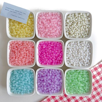 Imitation Jelly Acrylic Beads OACR-N138-08-1