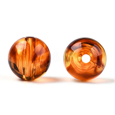 Transparent Acrylic Beads TACR-N018-03B-1