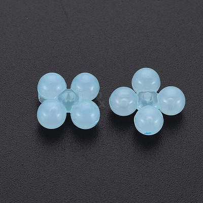 Transparent Acrylic Beads MACR-S373-02E-08-1