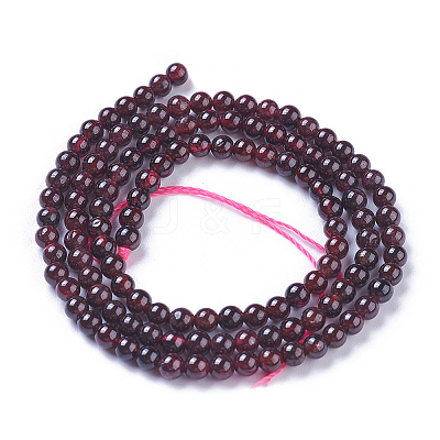Natural Garnet Beads Strands G-P433-28A-1