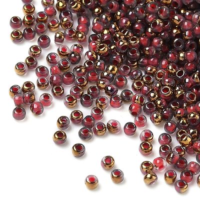 Electroplated Glass Beads GLAA-Q120-02A-01-1