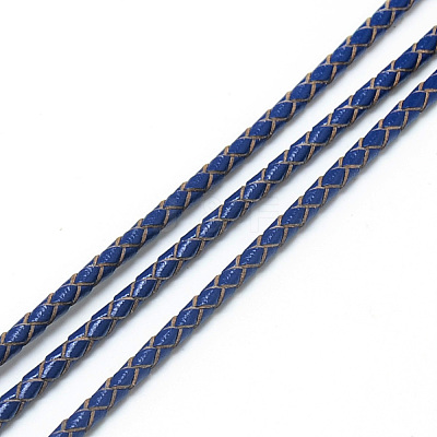 Leather Braided Cord WL-Q005-6mm-24-1