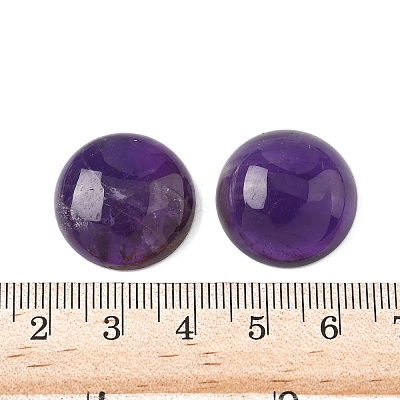Natural Amethyst Cabochons G-A265-01A-1
