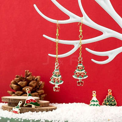 50Pcs 5 Style Alloy Enamel Pendants ENAM-LS0001-46-RS-1