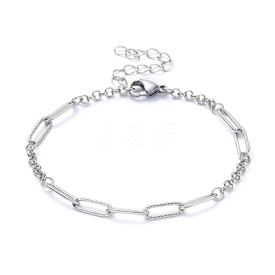 Chain Bracelets BJEW-JB05128-1