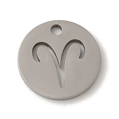 Non-Tarnish 201 Stainless Steel Charms STAS-E217-10P-09-1