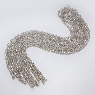 Electroplate Glass Bead Strands X-EGLA-J047-4x3mm-F16-1