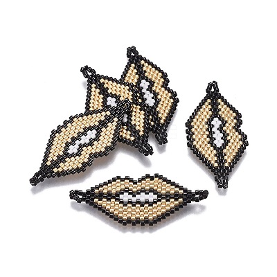 Handmade Japanese Seed Beads Links SEED-P003-39B-1