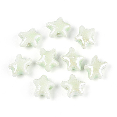 Handmade Porcelain Beads PORC-Q002-03C-01-1