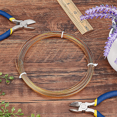 Half Round Brass Wire for Jewelry Making CWIR-WH0003-02-A-1