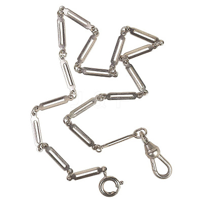 8Pcs 4 Styles 304 Stainless Steel Smooth Surface Spring Ring Clasps STAS-GO0001-23-1