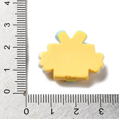 Valentine's Day Theme Opaque Resin Decoden Cabochons LS-RESI-G092-01C-1