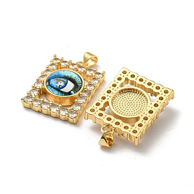 Real 18K Gold Plated Brass Pendants KK-L209-006G-06-1