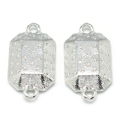 Alloy Connector Rhinestone Settings PALLOY-T023-04P-1