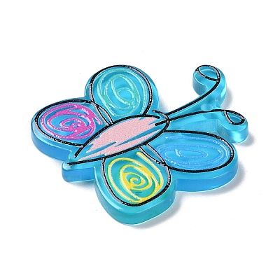 Acrylic Pendants OACR-R271-06C-1