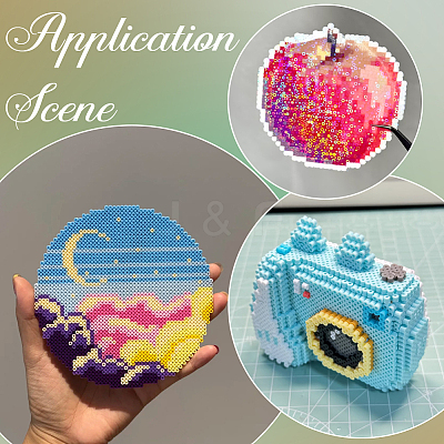 2000Pcs PE DIY Melty Beads Fuse Beads Refills DIY-SP0004-73A-1
