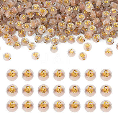 50G Luminous Transparent Acrylic Beads OACR-TAD0001-01S-1