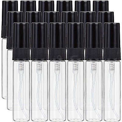 Mini Refillable Glass Spray Bottles MRMJ-BC0002-12B-1