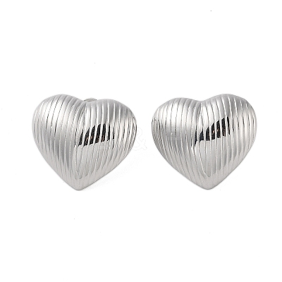 304 Stainless Steel Earrings EJEW-O004-03P-1