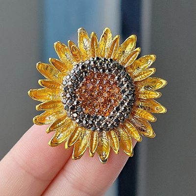 Sunflower Enamel Pins PW-WG91DA1-01-1