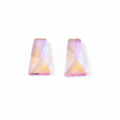 Glass Rhinestone Cabochons MRMJ-N027-042-1