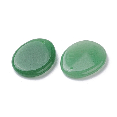 Natural Green Aventurine Pendants G-C110-07C-1