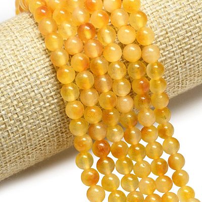 Natural Malaysia Jade Beads Strands G-L645-C01-8mm-27-1