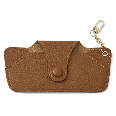 PU Imitation Leather Slim Eyeglasses Pouch AJEW-WH0248-348A-1