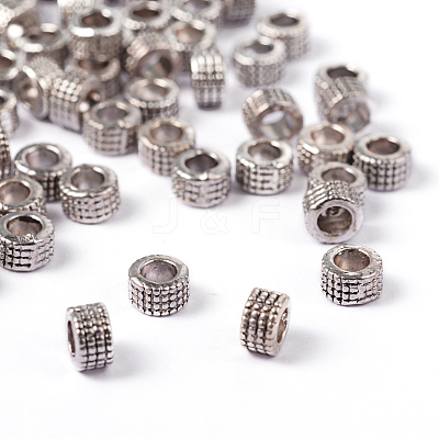 Tibetan Style Alloy Spacer Beads X-LF0398Y-NF-1