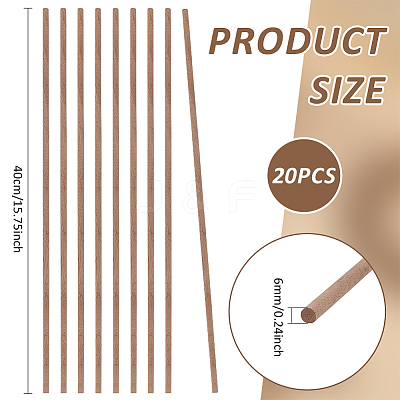 Black Walnut Wood Sticks DIY-WH20050-48B-1